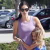 Courteney Cox et sa fille Coco sont très proches dans les rues de Los Angeles , le 29 juillet 2011.