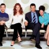 Eric McCormack, Debra Messing, Megan Mullally et Sean Hayes forment le casting de la série Will and Grace.
