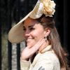 Kate Middleton au mariage de Zara Phillips et Mike Tindall à Edimbourg, le 30 juillet 2011. La duchesse est superbe !