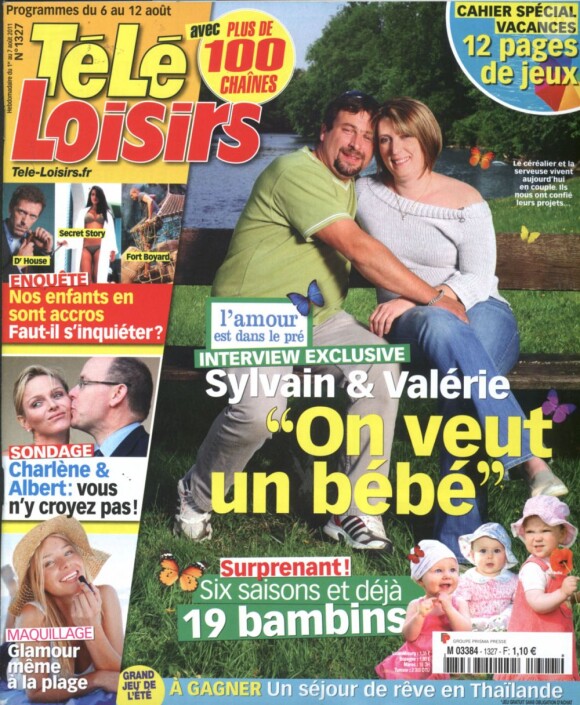 Télé Loisirs du 6 août 2011