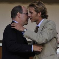 Andrea Casiraghi soutient son oncle le prince Albert... qui soutient l'AS Monaco