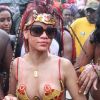 Rihanna lors du Kadooment Day, à la Barbade le 1er août 2011