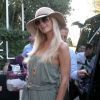 Paris Hilton arrive à son hôtel de Saint-Tropez, mercredi 3 août 2011.
