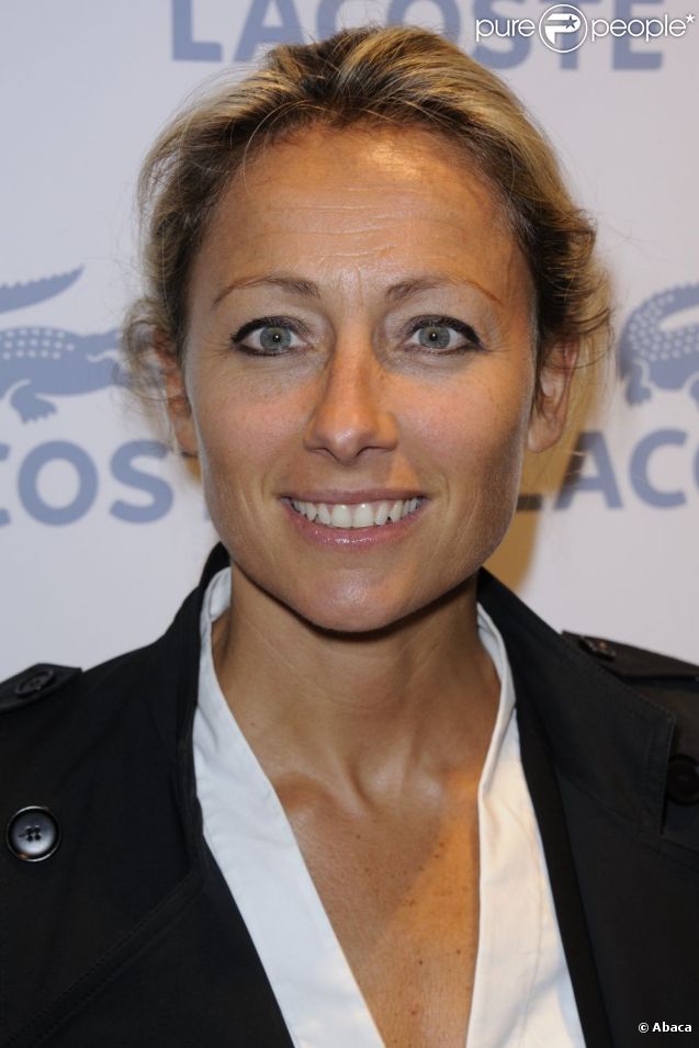 Anne-Sophie Lapix, à Paris en janvier 2011.