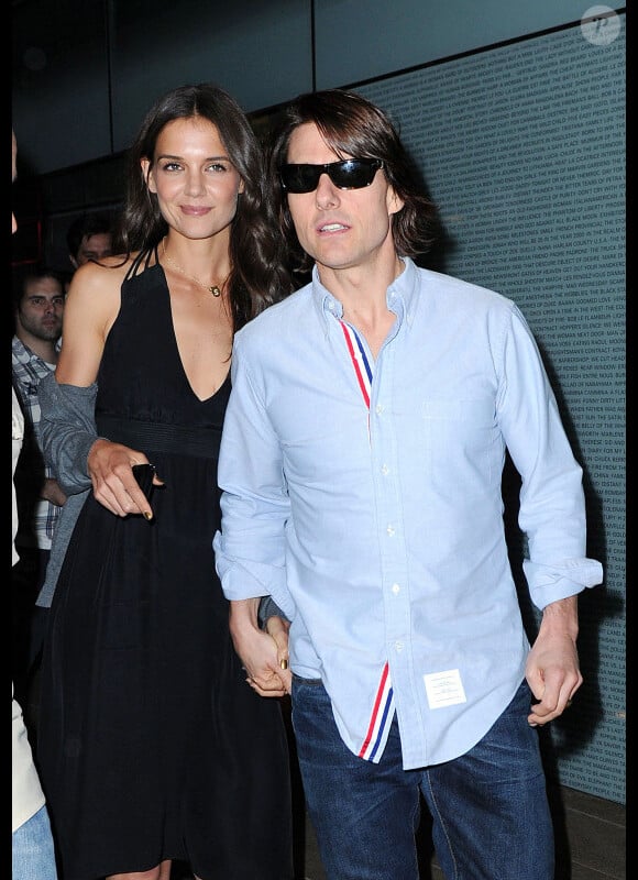 Tom Cruise et Katie Holmes à l'avant-première de Don't Be Afraid of the Dark à New York le 7 août 2011