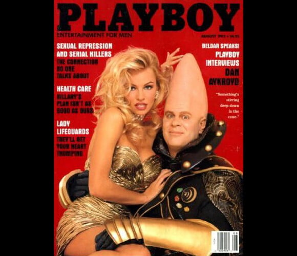 Pamela Anderson en couverture du Playboy d'août 1993.