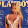 Août 1995 : Pamela Anderson réalise la couverture du Playboy allemand.