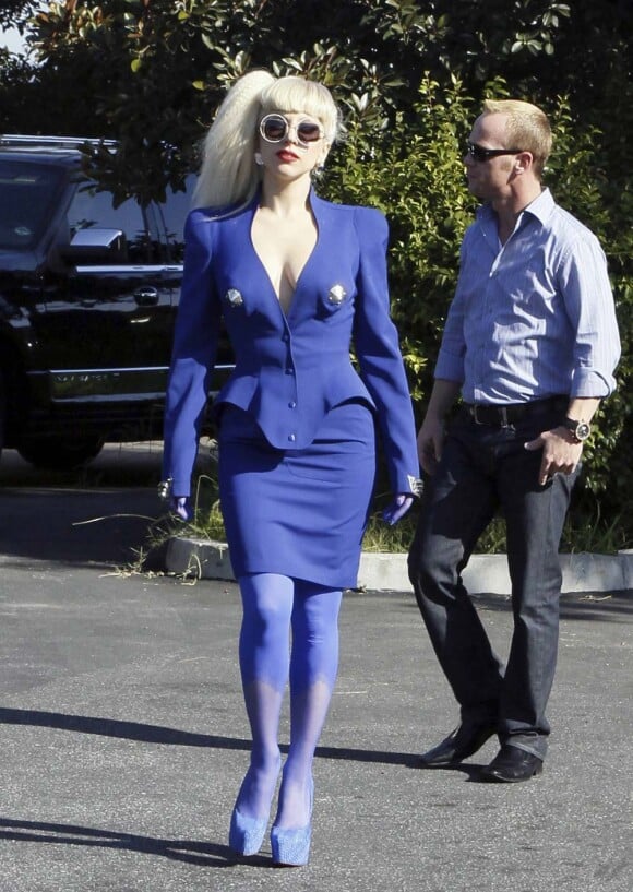 Lady Gaga à Los Angeles, le 27 juillet 2011.