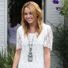 Miley CYrus passe une après-midi it-shopping à Brentwood, le 14 août 2011