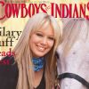 Hilary Duff, la parfaite petite américaine, en couverture de Cowboys & Indians. Juin 2004.