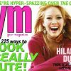 L'actrice et chanteuse Hilary Duff en couverture du magazine YM d'octobre 2003.