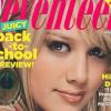 L'actrice Hilary Duff, en couverture du magazine pour ados Seventeen. Août 2004.