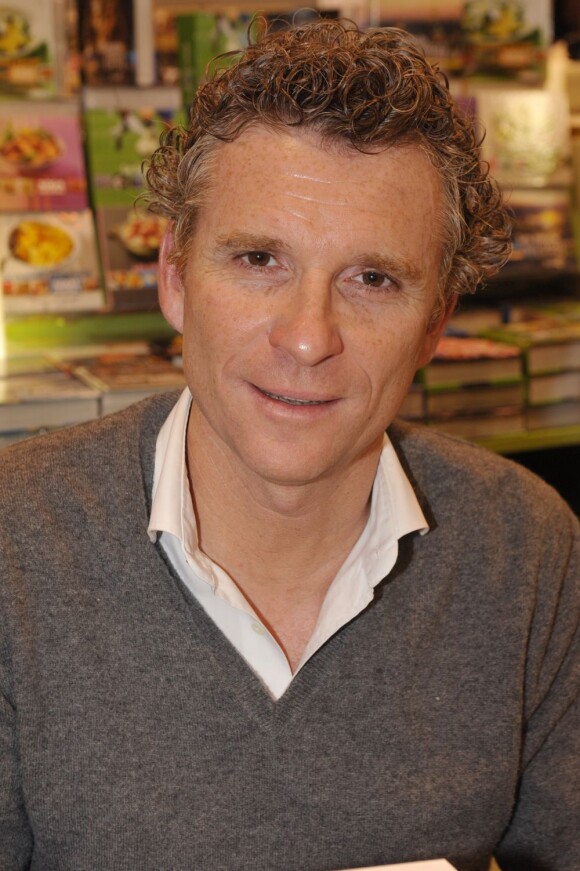 Denis Brogniart en mars 2010 à Paris. 