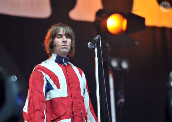 Liam Gallagher à Newport en juin 2011