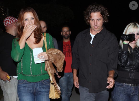Kate Walsh et son compagnon Chris Case le 15 août à Los Angeles !