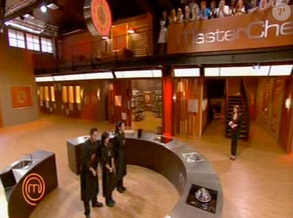 Les trois candidats vont cuisiner la fraise, dans Masterchef, jeudi 25 août 2011 sur TF1