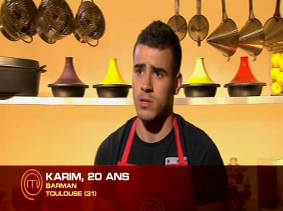 Karim dans Masterchef, jeudi 25 août sur TF1