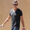 Balthazar Getty apparaît amaigri lors d'une sortie à Beverly Hills le 24 août 2011