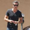 Balthazar Getty apparaît amaigri lors d'une sortie à Beverly Hills le 24 août 2011