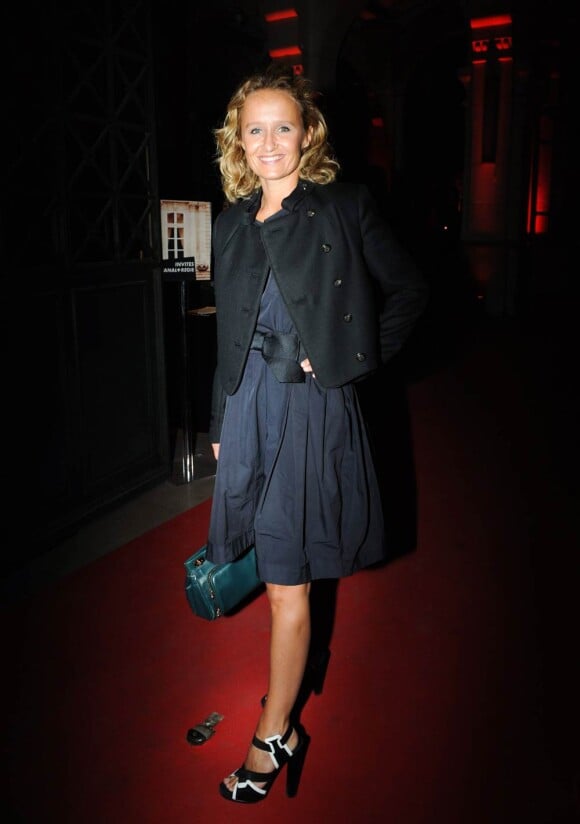 Caroline Roux lors de la soirée de rentrée de Canal +, le 29 août 2011.