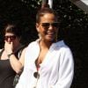 Christina Milian fait du shopping avec sa fille Violet dans West Hollywood le 30 août 2011