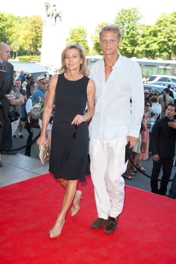 Claire Chazal et Arnaud Lemaire en juillet 2011.