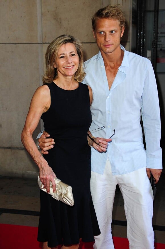 Claire Chazal et Arnaud Lemaire en juillet 2011.