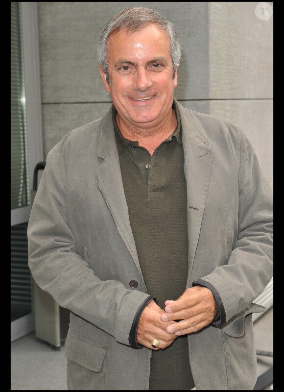 Frédéric Bouraly et Valérie Karsenti à la conférence de rentrée de M6, à Neuilly le 1er septembre