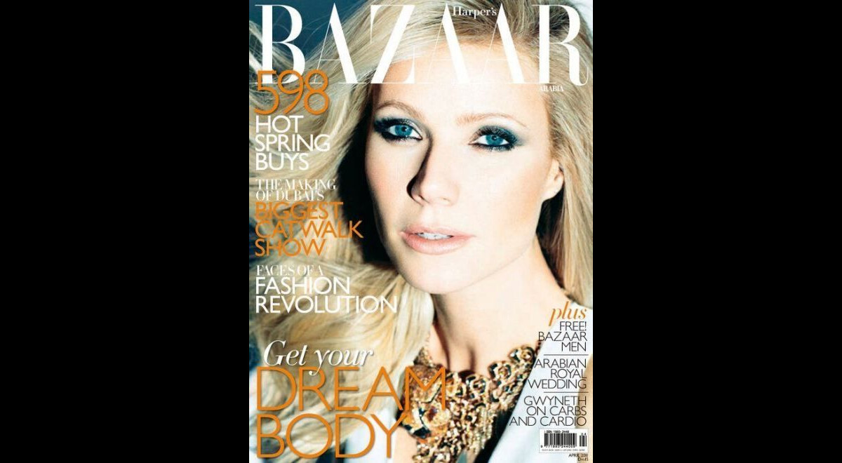 Magazine W - Septembre 2001 - Couverture Gwyneth Paltrow - Mode Vintage - Très Bon état