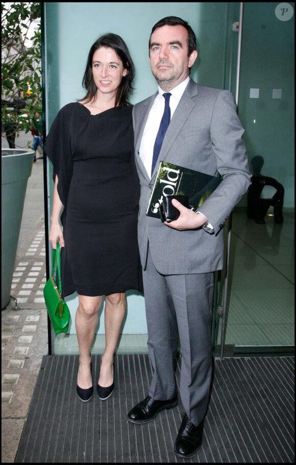 Mary McCartney et son époux Simon Aboud à Londres, le 8 juin 2009.