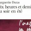 Couverture du livre Dix heures et demie du soir en été de Marguerite Duras