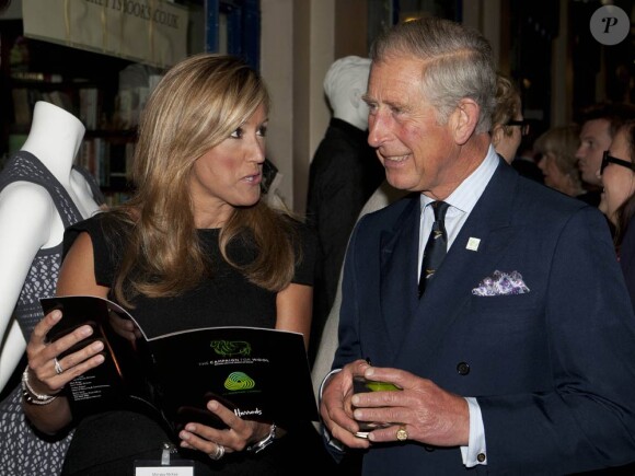 Les célébrités étaient au rendez-vous à La Galleria, à Londres pour le vernissage, le 7 septembre 2011, de l'exposition Wool Modern (Laine Moderne), opération de communication du programme de promotion de la laine enclenché en octobre 2010 par le prince Charles.