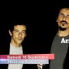 Michael Grégorio et Arnaud Tsamère dans le LipDub pour le spectacle Rire contre le racisme, qui sera diffusé samedi 10 septembre sur France 2