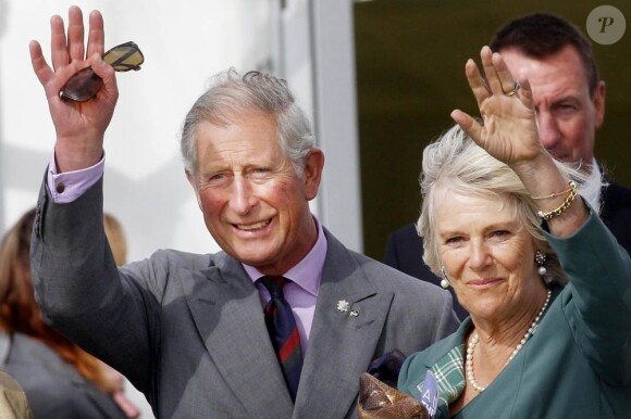 Le prince Charles et sa femme Camilla étaient de mariage le 10 septembre 2011.