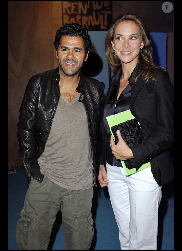Jamel Debbouze et sa femme Melissa Theuriau à Paris en juin 2010