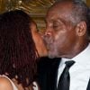 Danny Glover et sa compagne Eliane Cavalleiro, à Paris, le 12 septembre 2011.