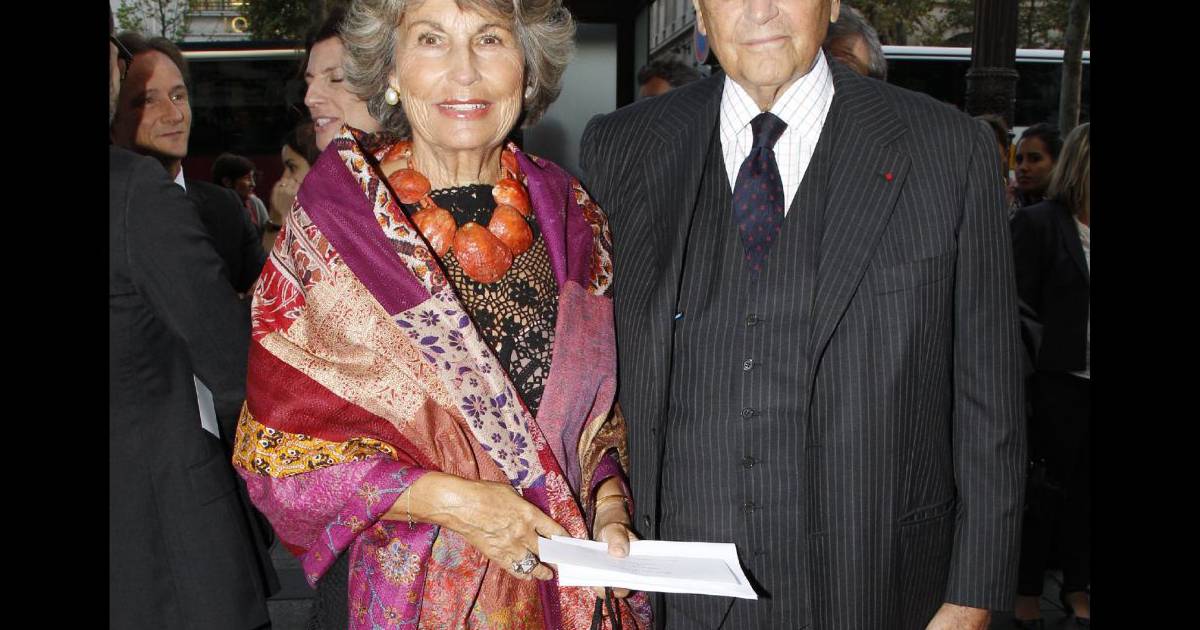 Le comte et la comtesse Hubert d’Ornano à la soirée de gala organisée