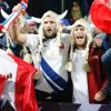 lors de la victoire française en Coupe du Monde de rugby face au Canada en Nouvelle-Zélande le 18 septembre 2011