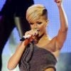 La star planétaire Rihanna, lors de sa tournée Last Girl On Earth à Athènes. Le 1er juin 2010.