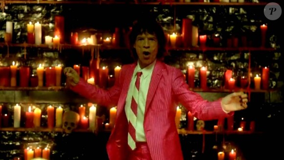 Mick Jagger dans le clip Miracle Worker, de SuperHeavy, août 2011.