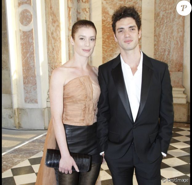 Aurélie Dupont et son fiancé Jérémie Bélingard en juillet 2011.