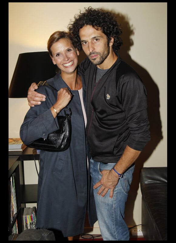 Boris Terral et Olga Sekulic lors de la projection du film Les Bien-aimés, organisée par la maison Roger Vivier, le 19 septembre 2011 à Paris.