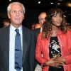 Marco Tronchetti Provera (PDG Pirelli) et Naomi Campbell à l'inauguration de la boutique Pirelli Corso Venezia à Milan le 20 septembre.