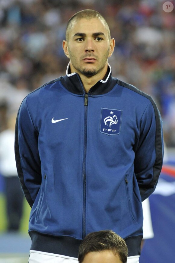 Karim Benzema, à Montpellier, le 10 août 2011.