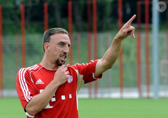 Franck Ribéry, à Munich, le 15 juillet 2011.