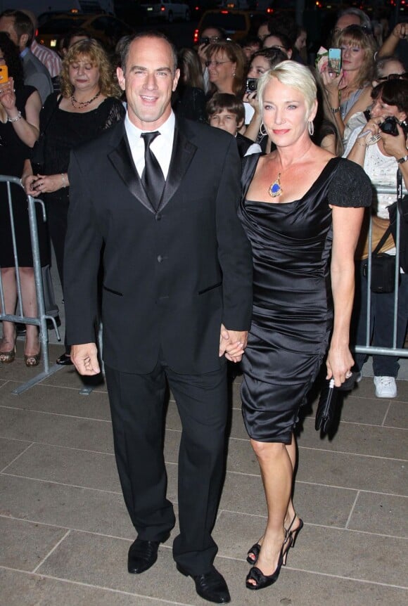 Christopher Meloni et Doris Meloni lors de la présentation du ballet Ocean's Kingdom, le 22 septembre, à New York.