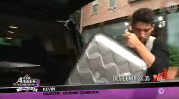 Kevin dans les Anges de la télé-réalité 3, diffusé à partir du 26 septembre 2011 sur NRJ 12