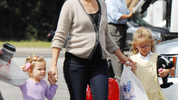 Jennifer Garner : Avec sa fille Violet, elle parle prénoms et... string !
