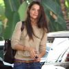 Katie Holmes arrive à son hôtel après avoir fait une visite chez le médecin à Los Angeles, 26 septembre 2011