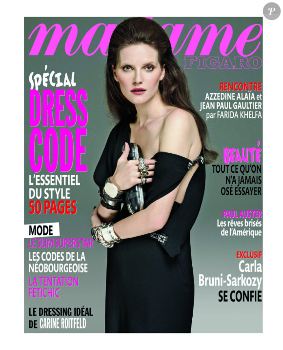 Couverture de Madame Figaro en kiosques le 1er octobre.